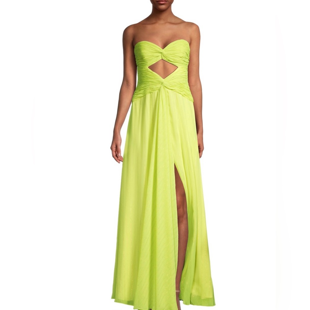 LIKELY Clea Gown in Sharp Green
